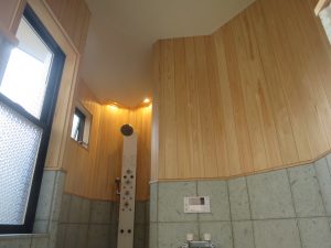 八角形の家が完成いたしました。